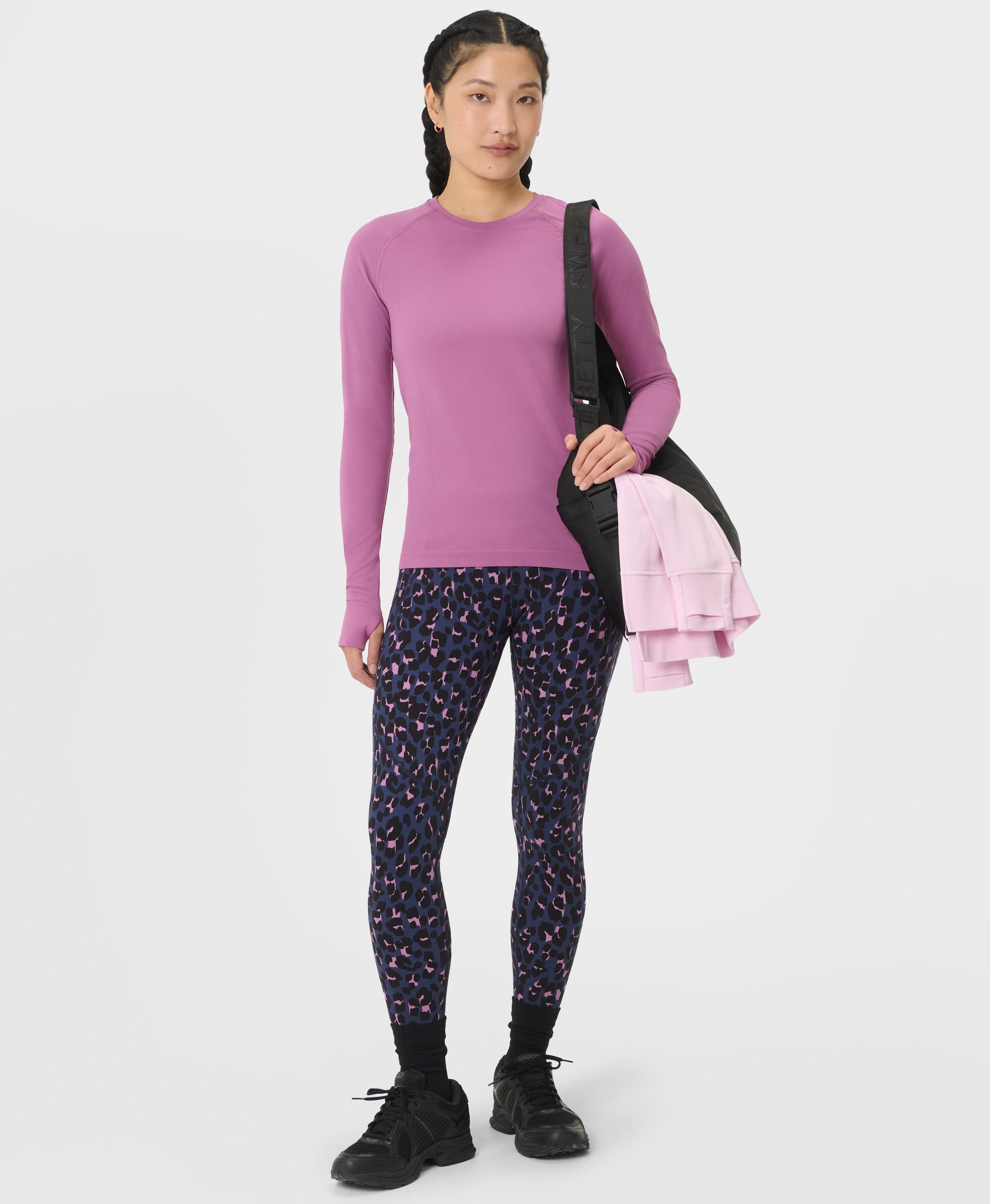 Athlete Seamless Workout Long Sleeve Top