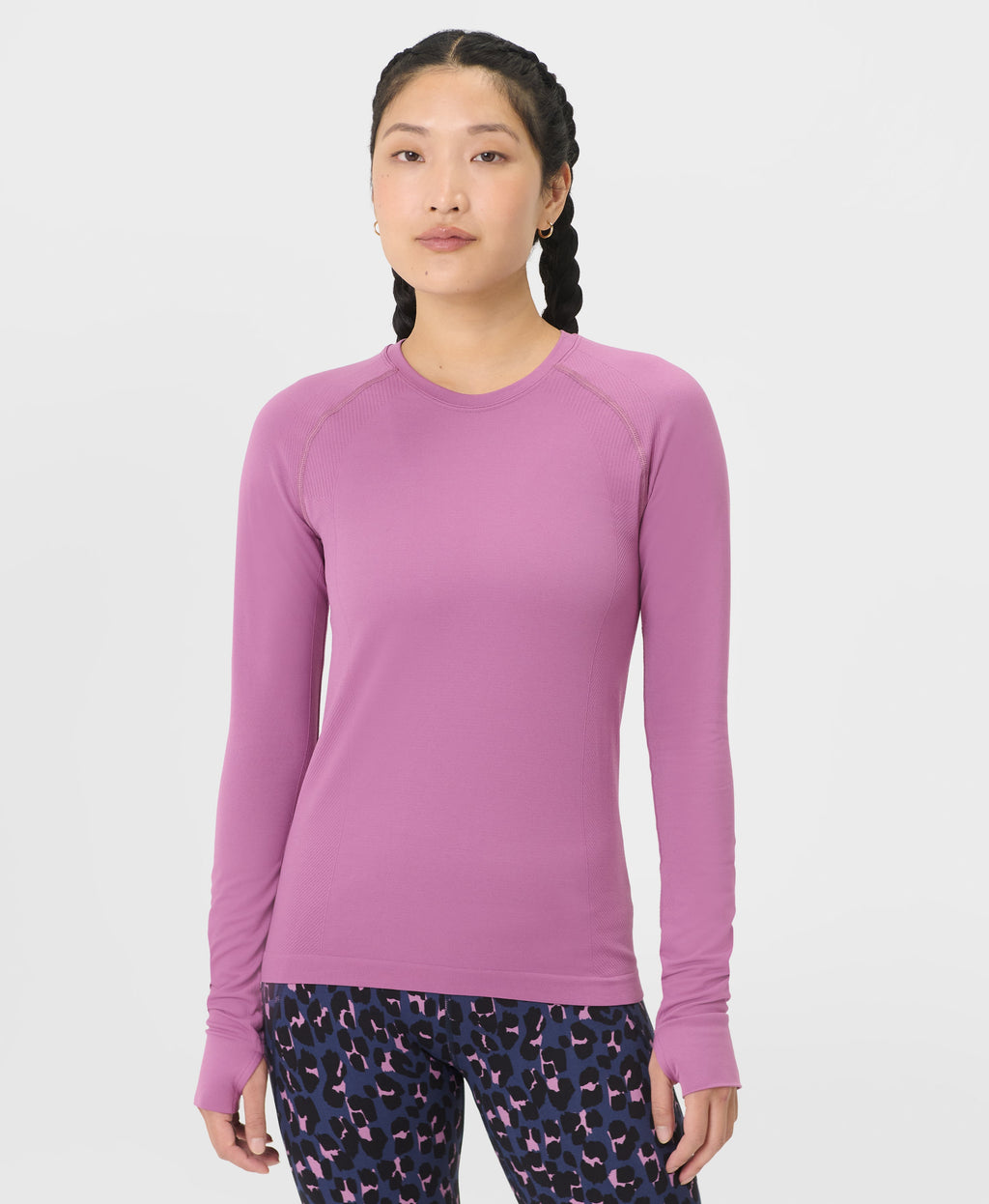 Athlete Seamless Workout Long Sleeve Top