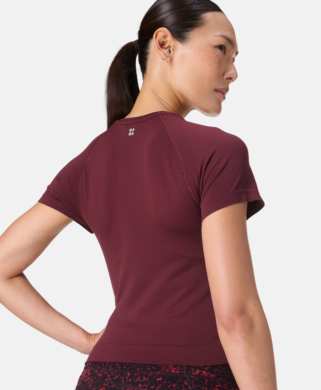 Athlete Crop Seamless Workout T-Shirt
