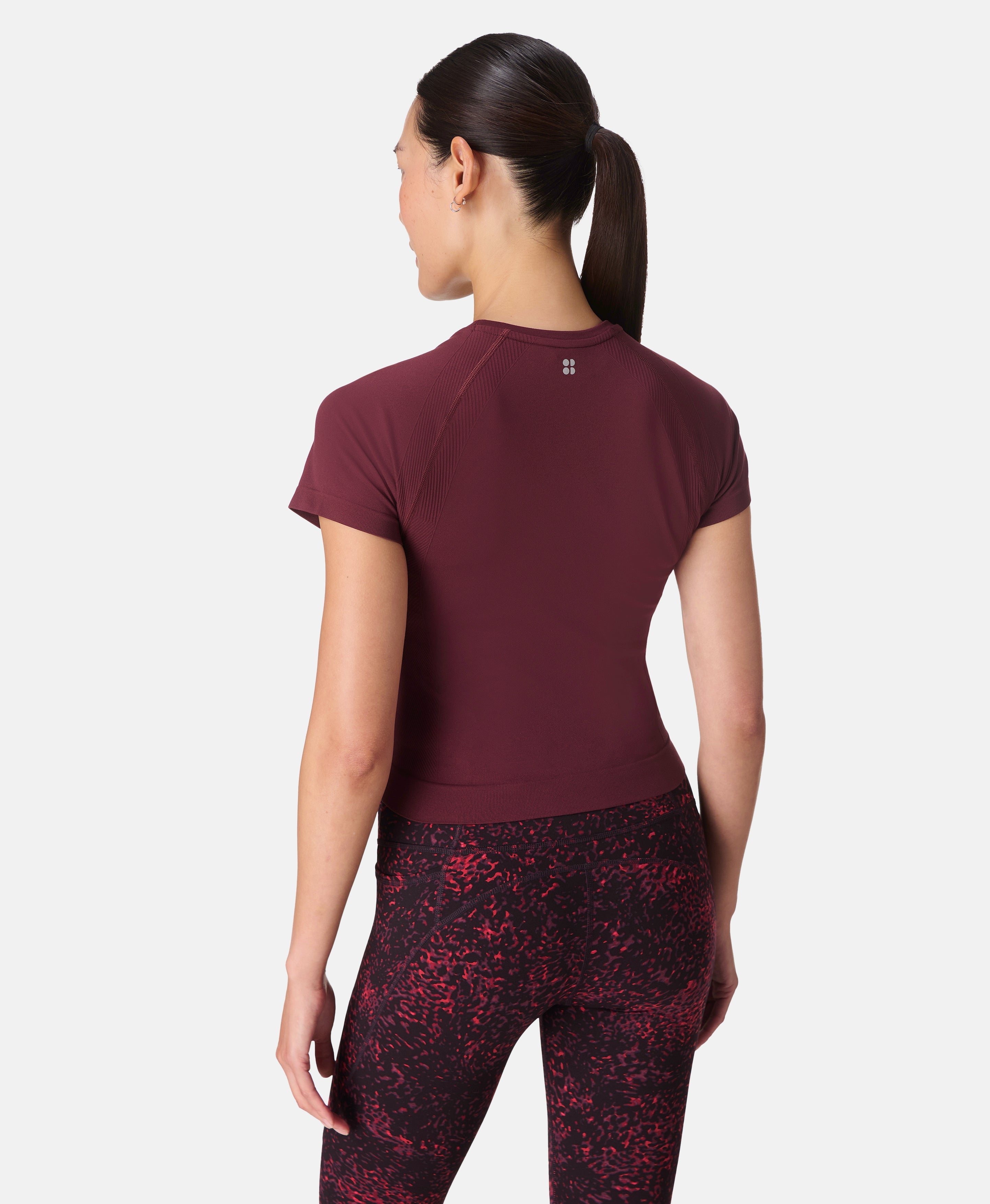 Athlete Crop Seamless Workout T-Shirt