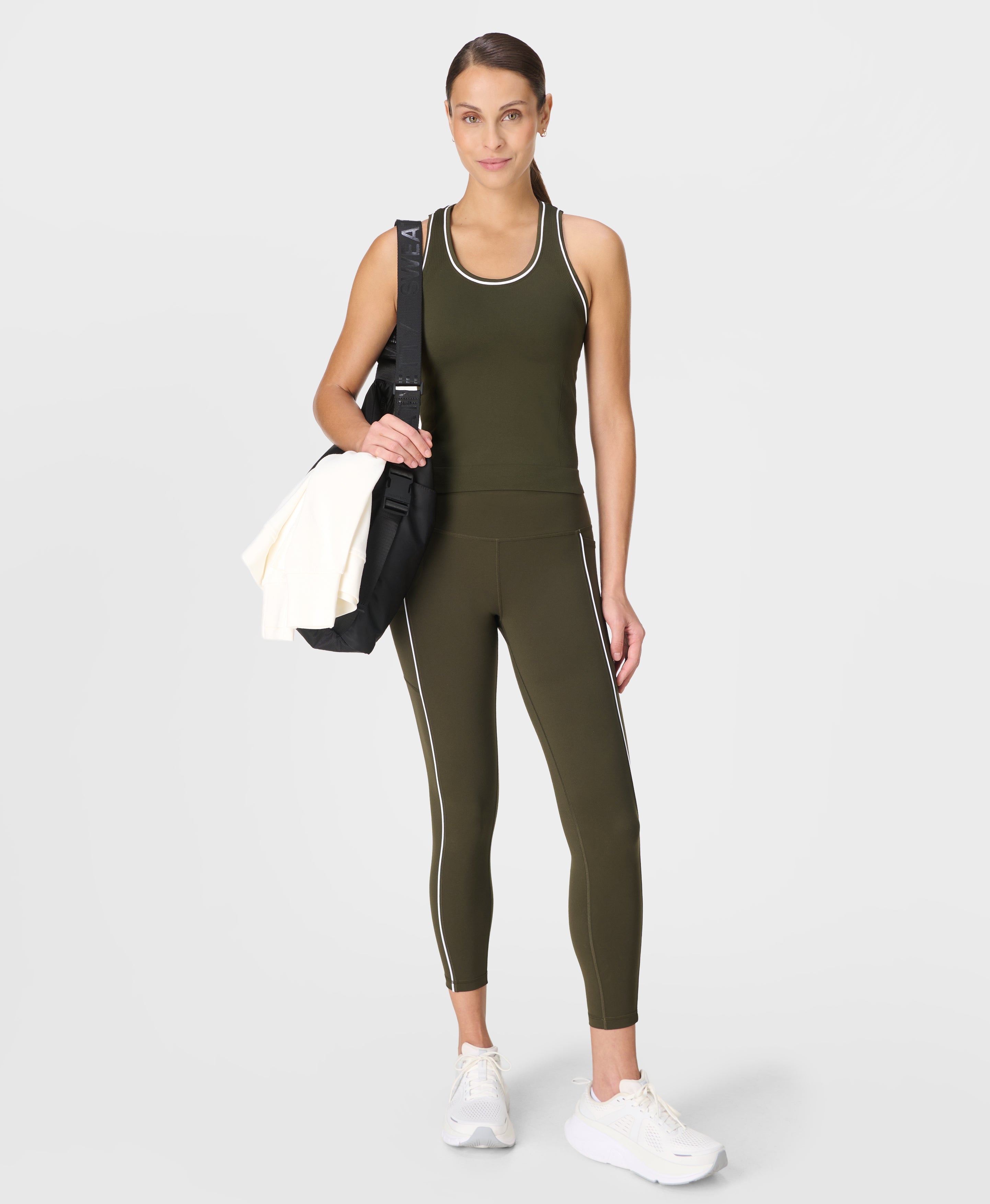 Athlete Crop Seamless Workout Tank Top