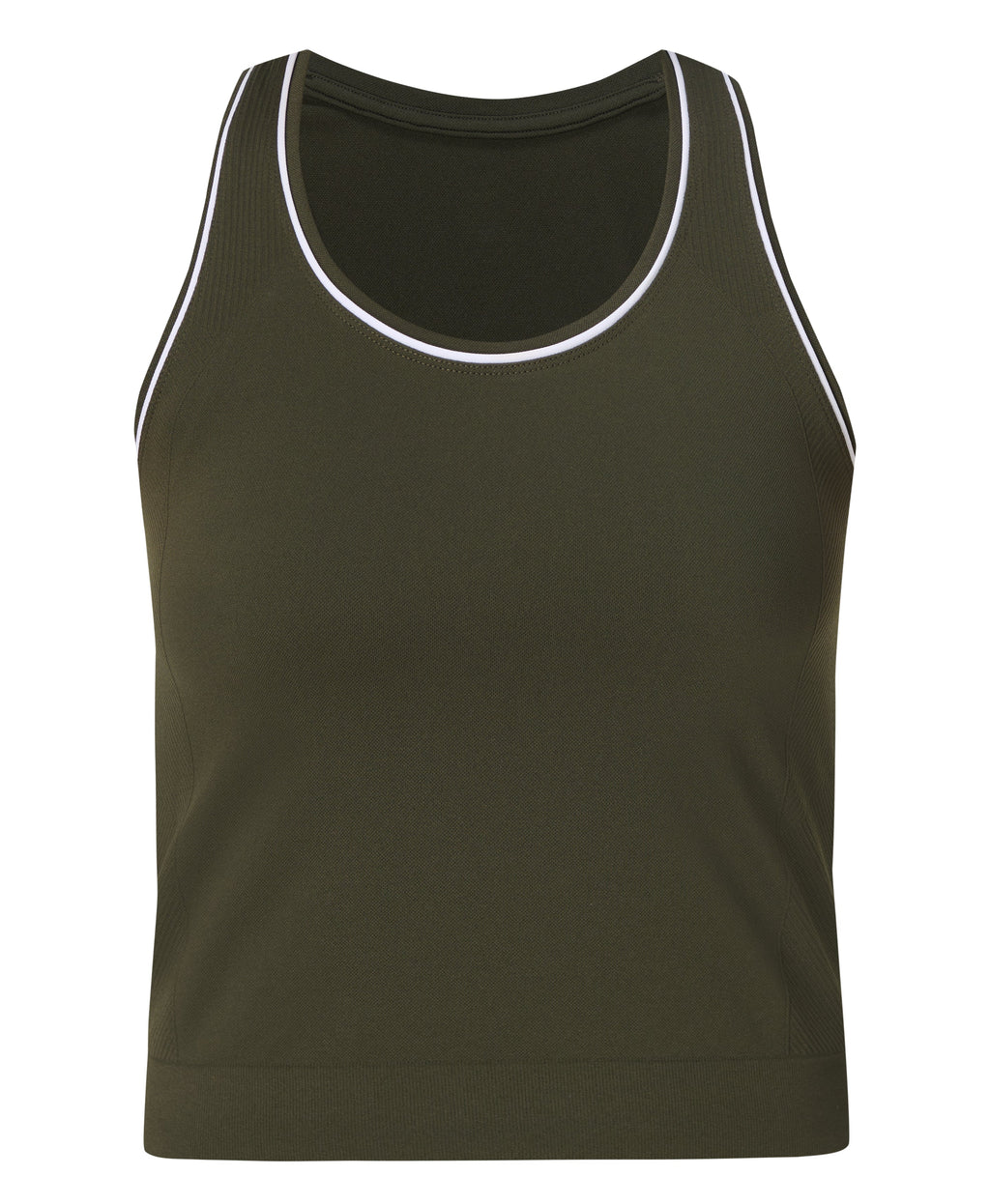 Athlete Crop Seamless Workout Tank Top