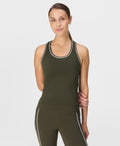 Athlete Crop Seamless Workout Tank Top
