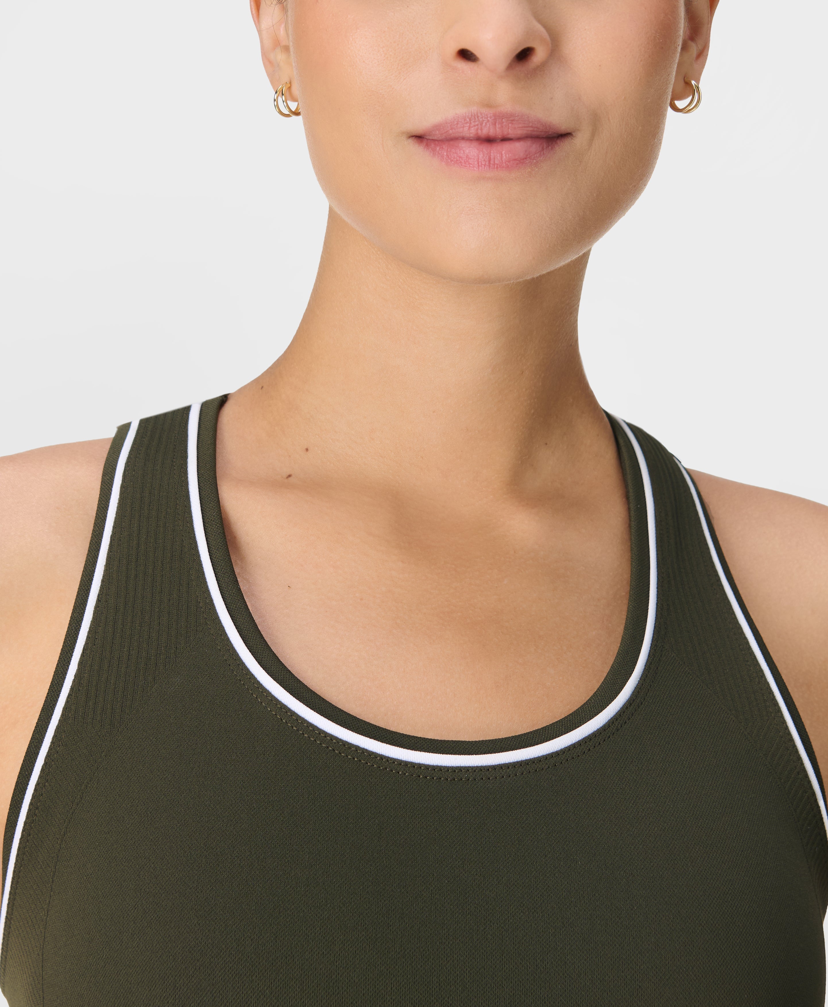 Athlete Crop Seamless Workout Tank Top