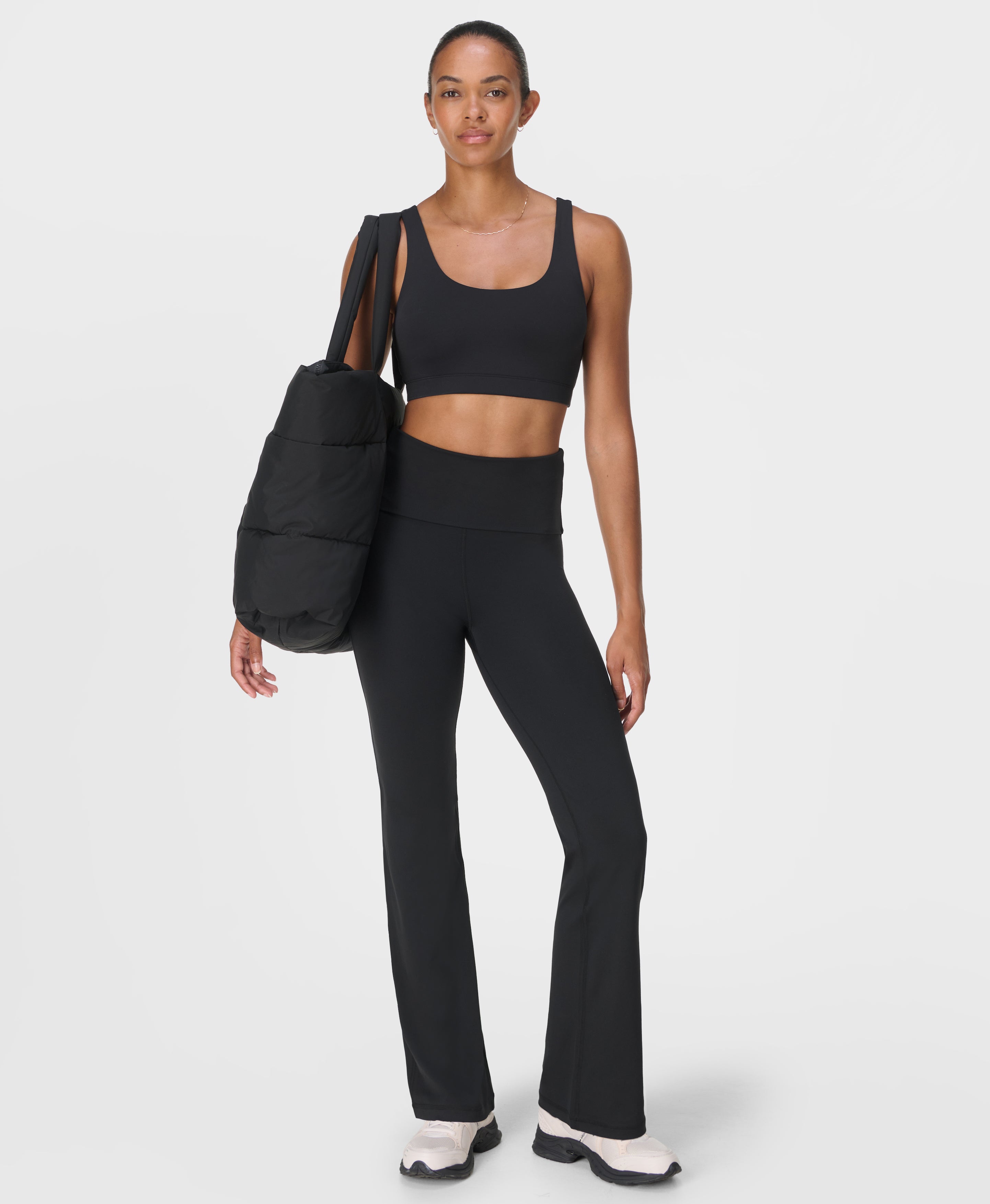 All Day Foldover Waist Trouser