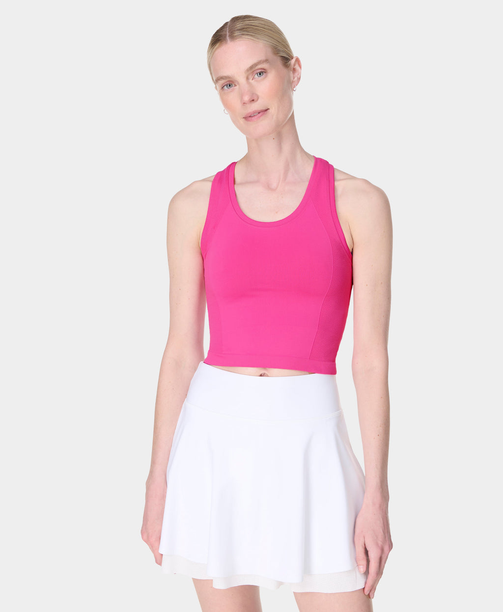 Athlete Crop Seamless Workout Tank Top