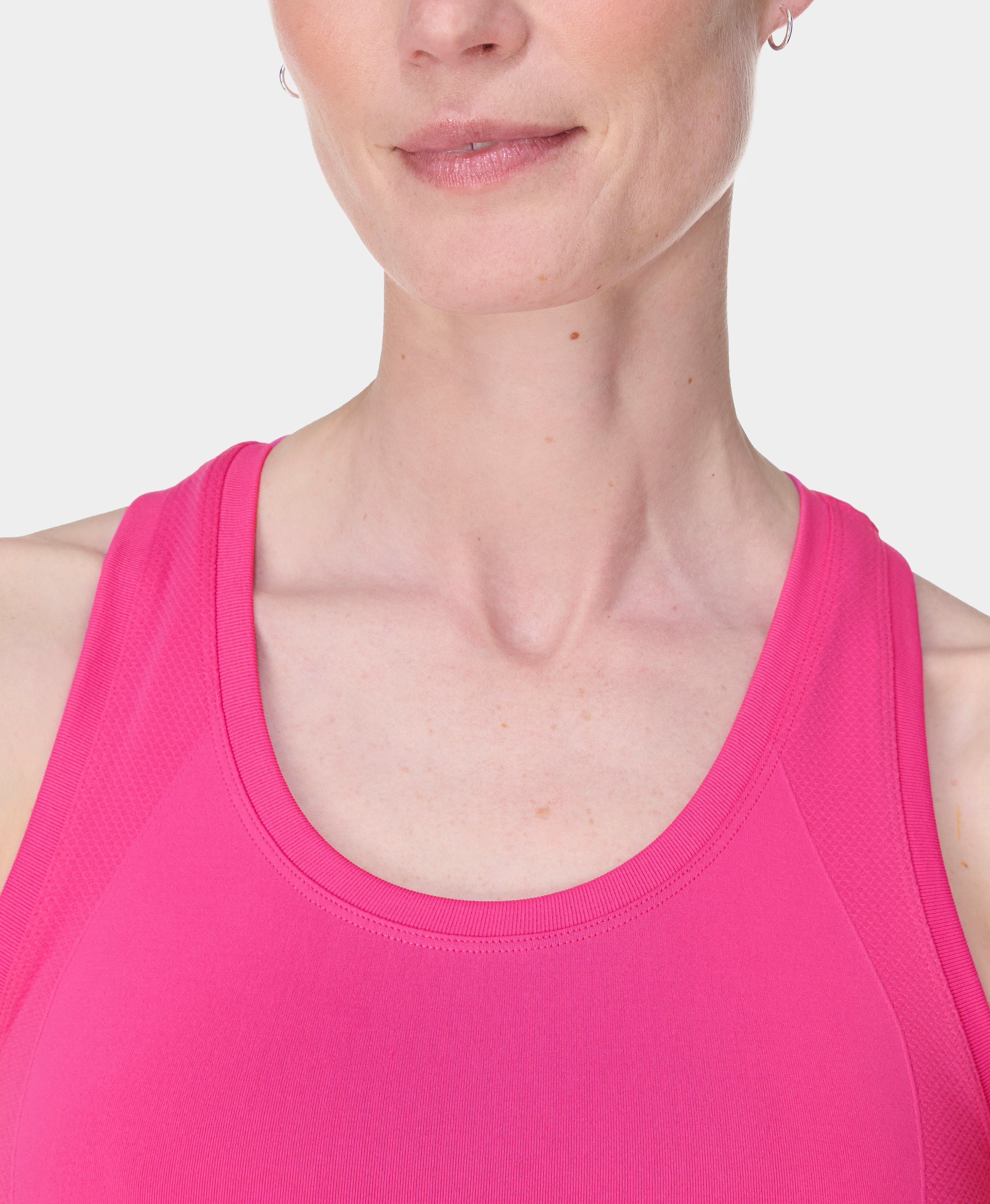 Athlete Crop Seamless Workout Tank Top