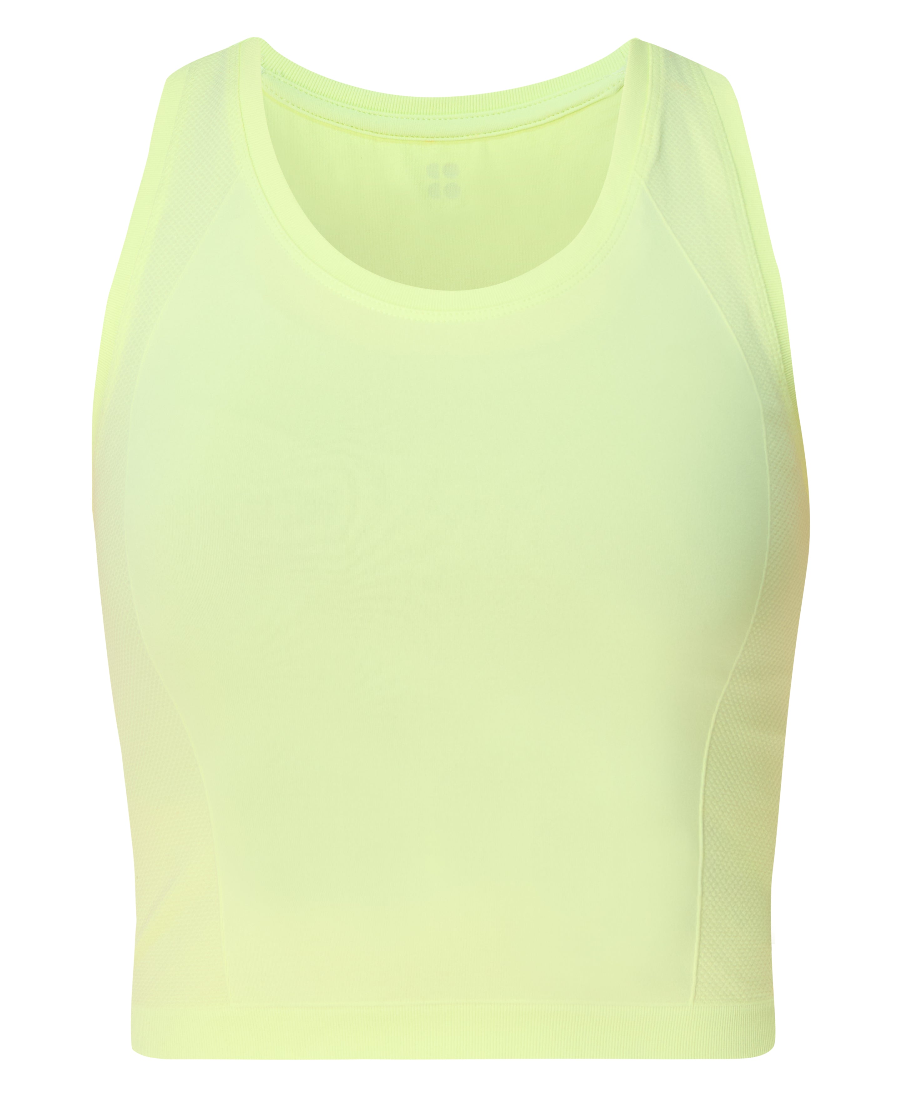 Athlete Crop Seamless Workout Tank Top