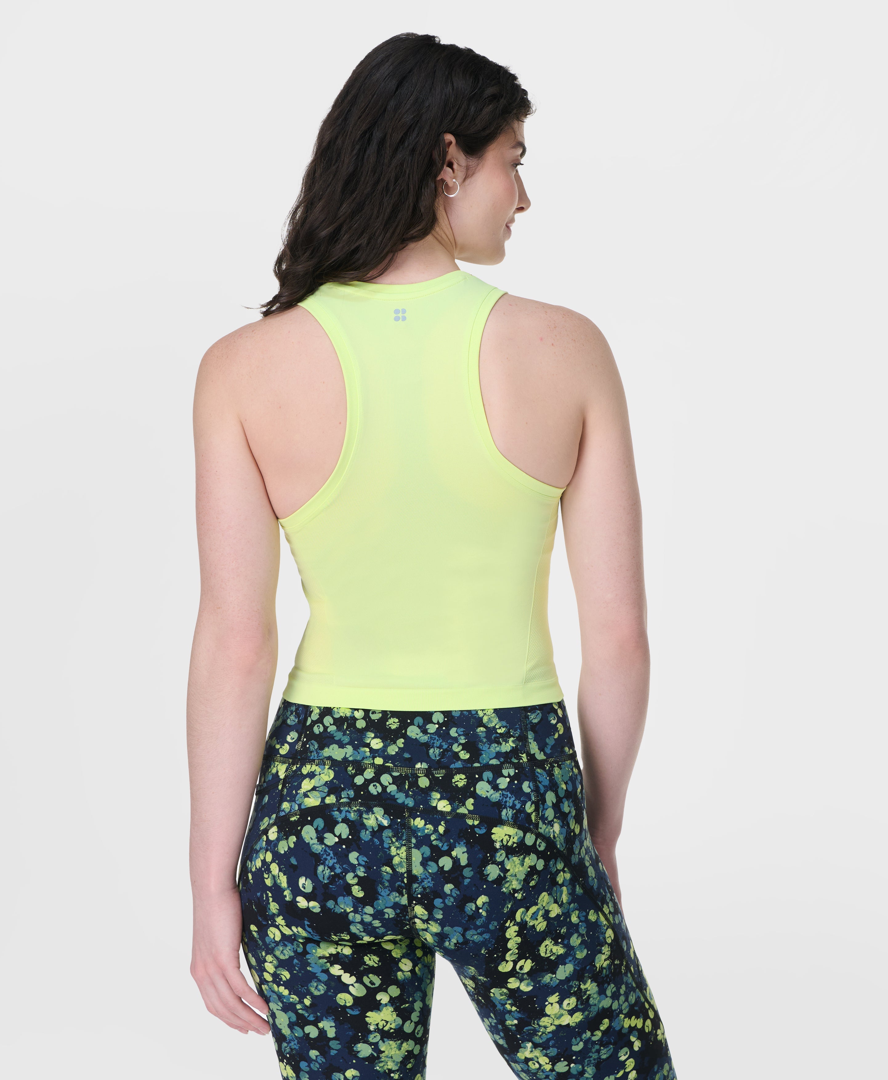 Athlete Crop Seamless Workout Tank Top