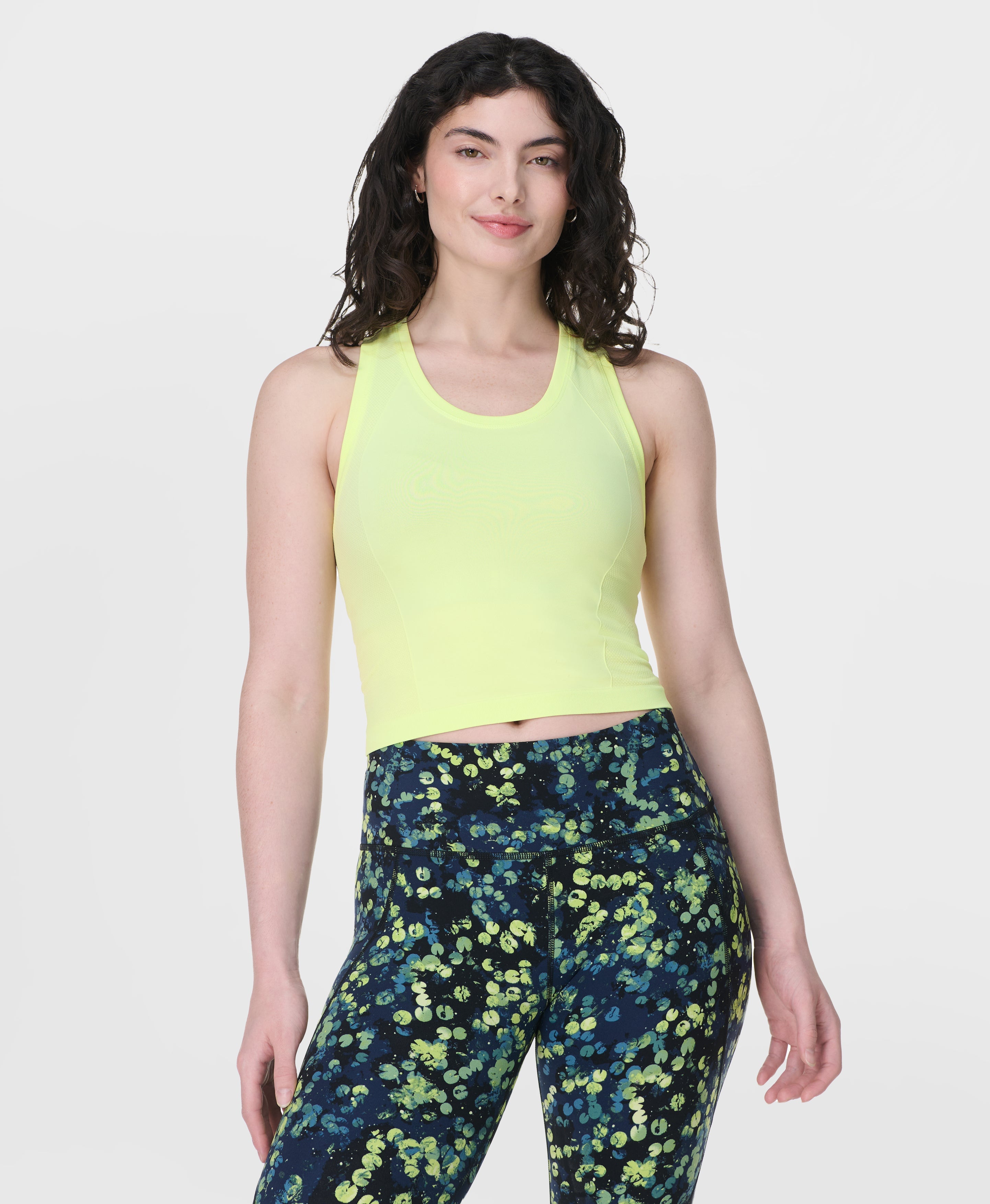 Athlete Crop Seamless Workout Tank Top