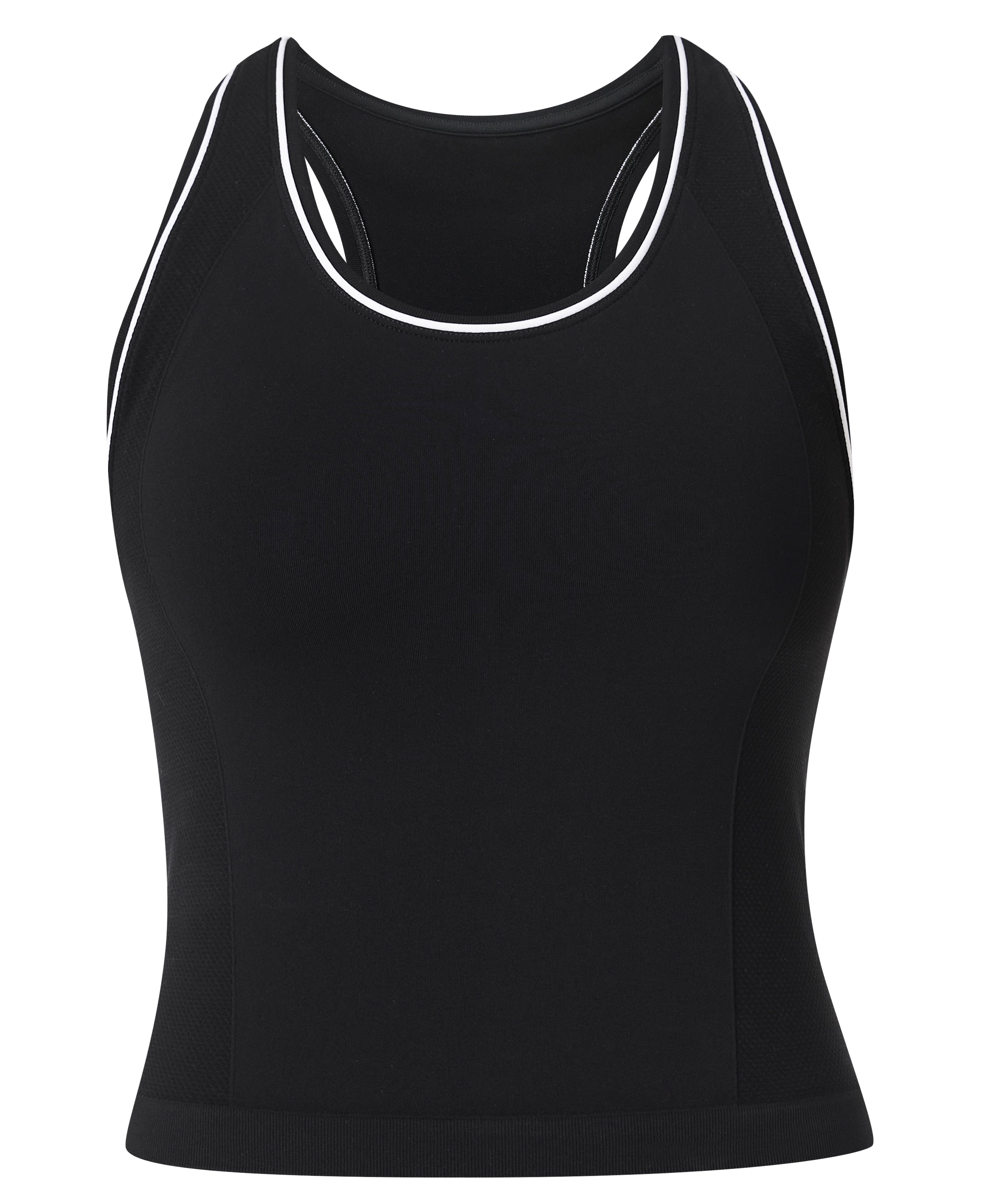 Athlete Crop Seamless Workout Tank Top