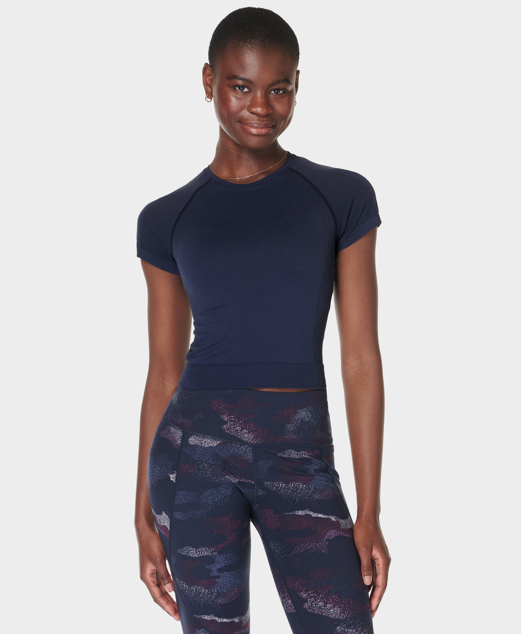 Athlete Crop Seamless Workout T-Shirt