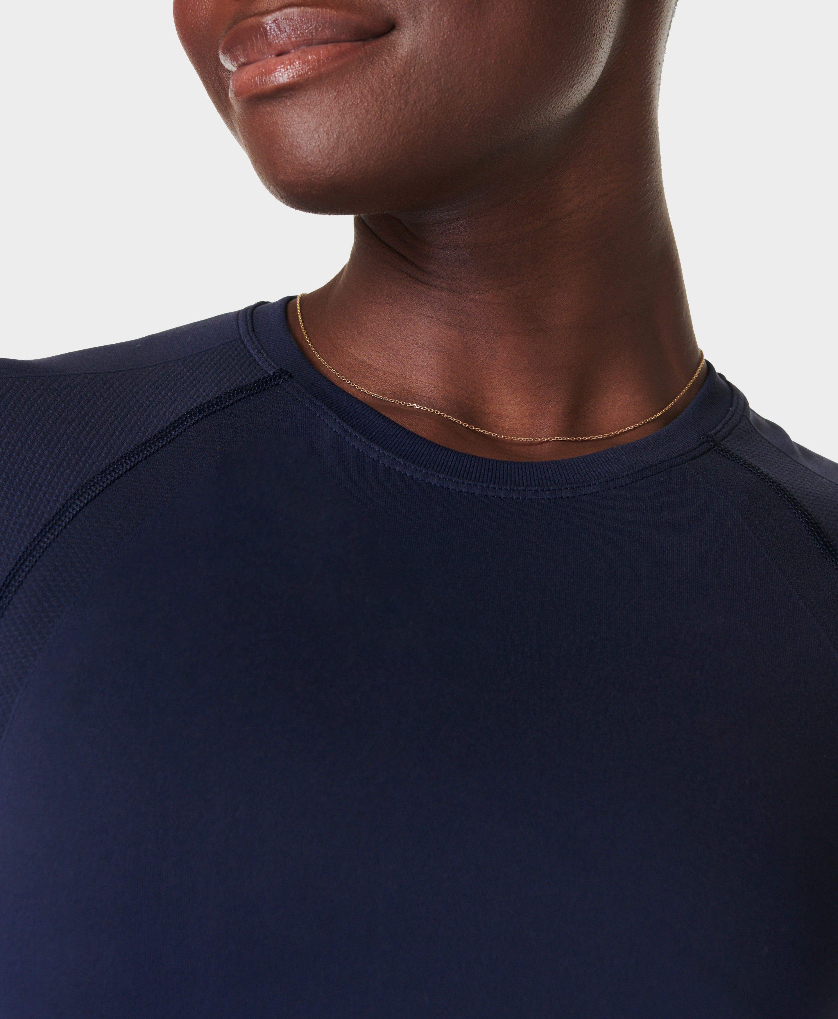 Athlete Crop Seamless Workout T-Shirt