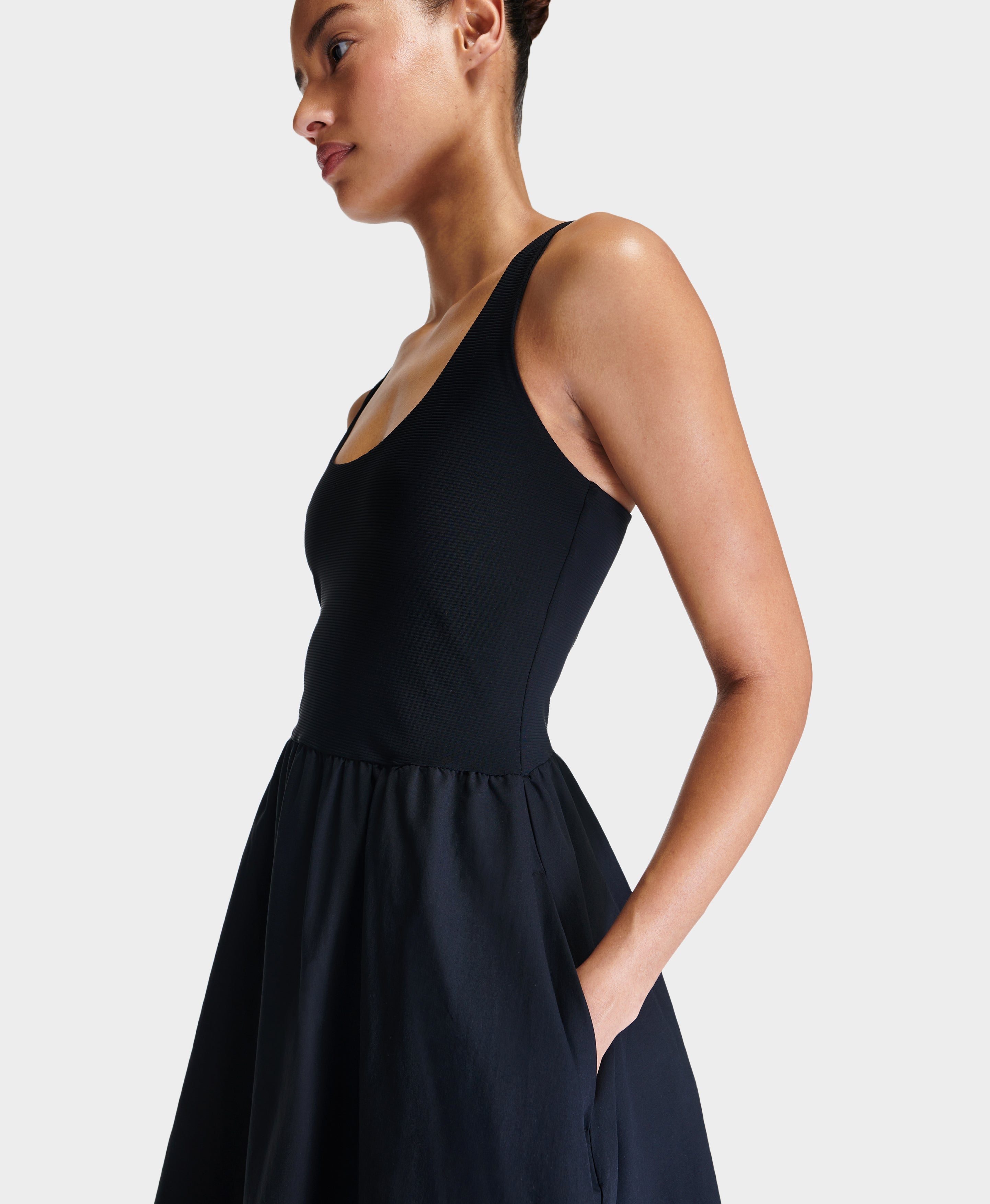 Explorer Ribbed Racer Dress