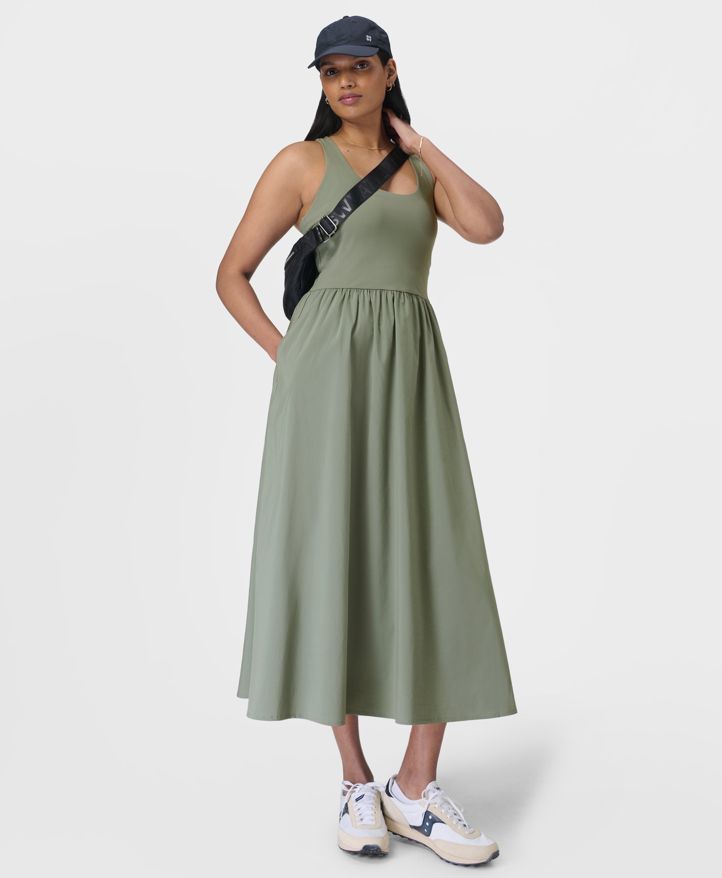 Explorer Ribbed Racer Dress