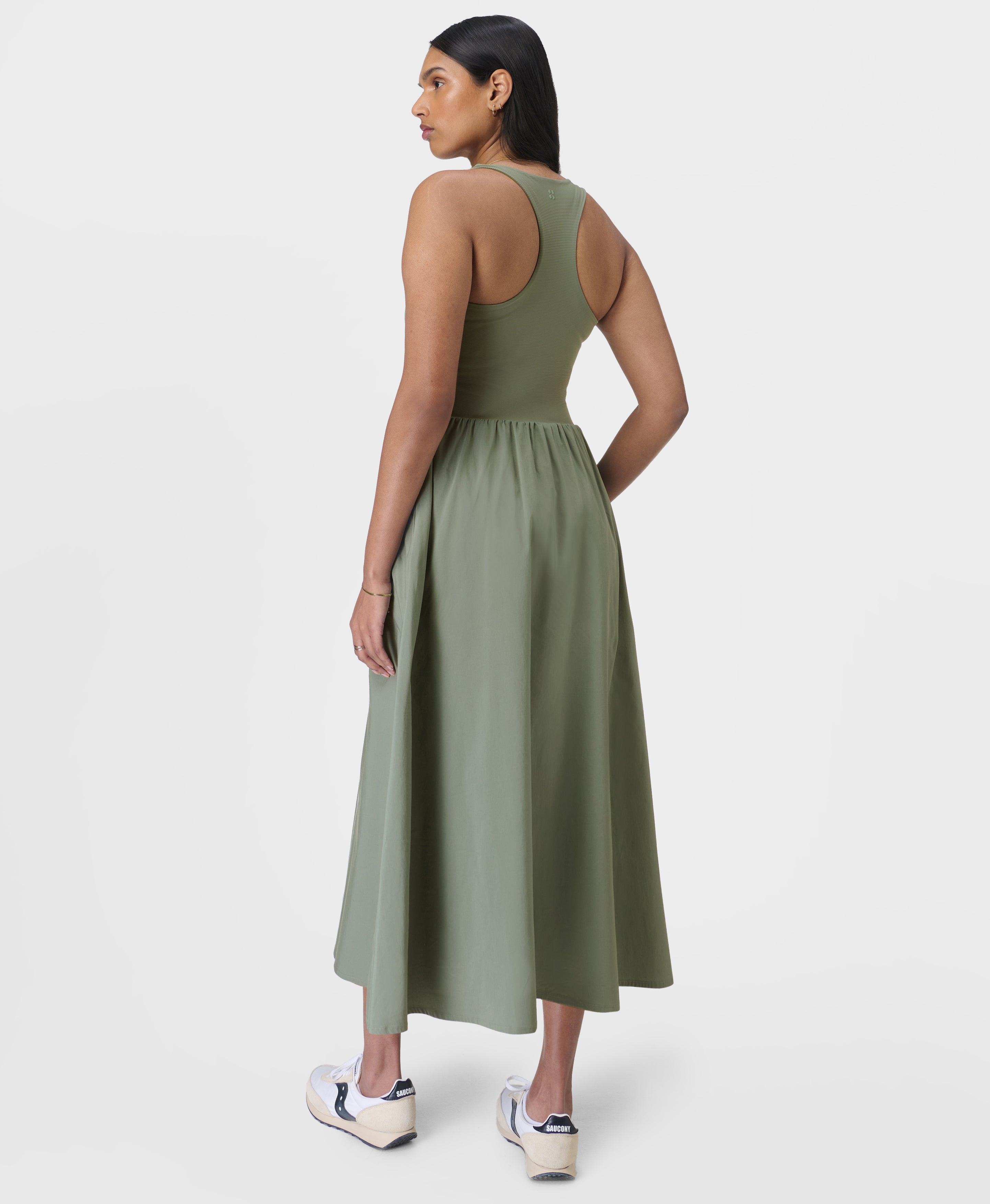 Explorer Ribbed Racer Dress
