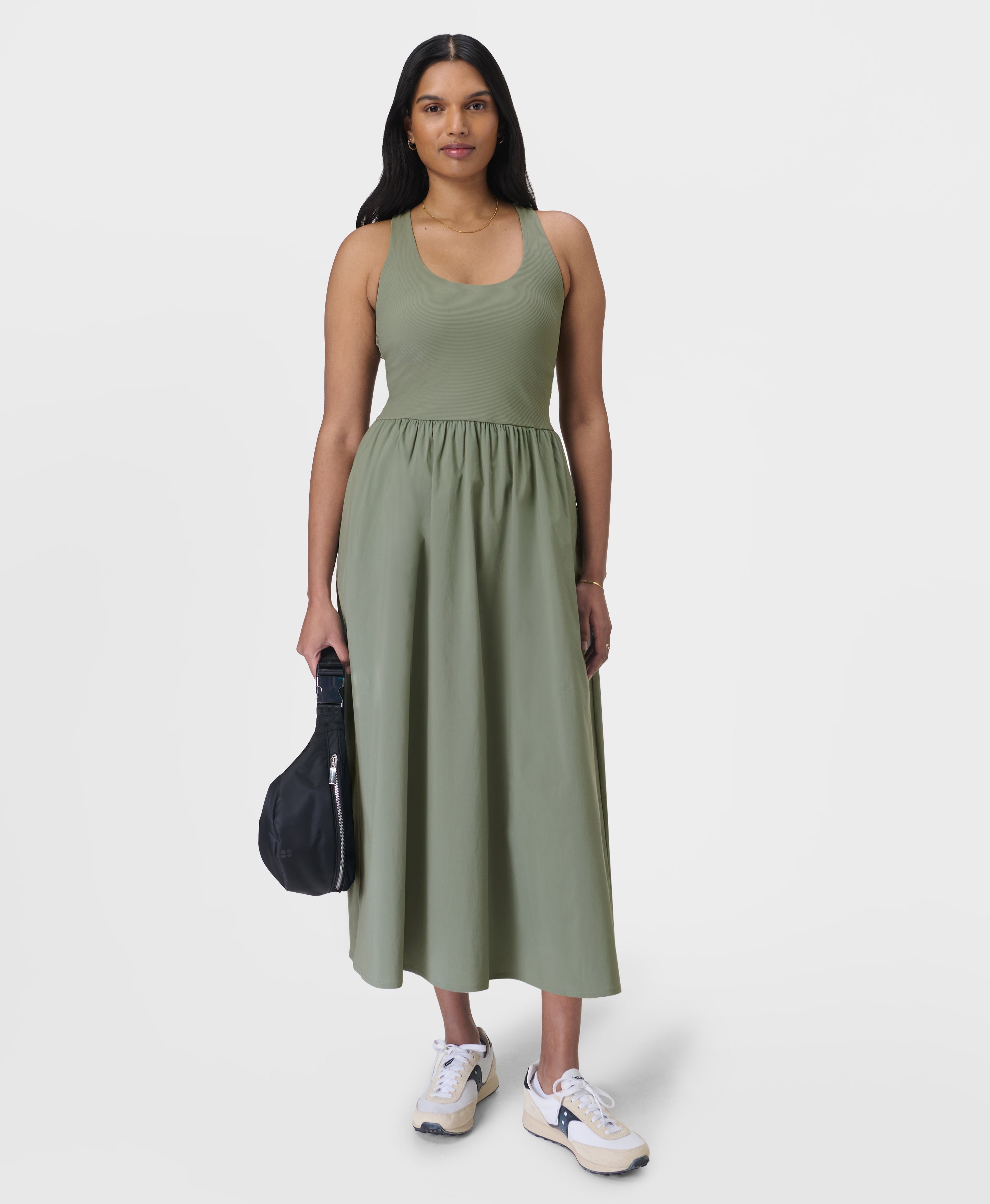 Explorer Ribbed Racer Dress