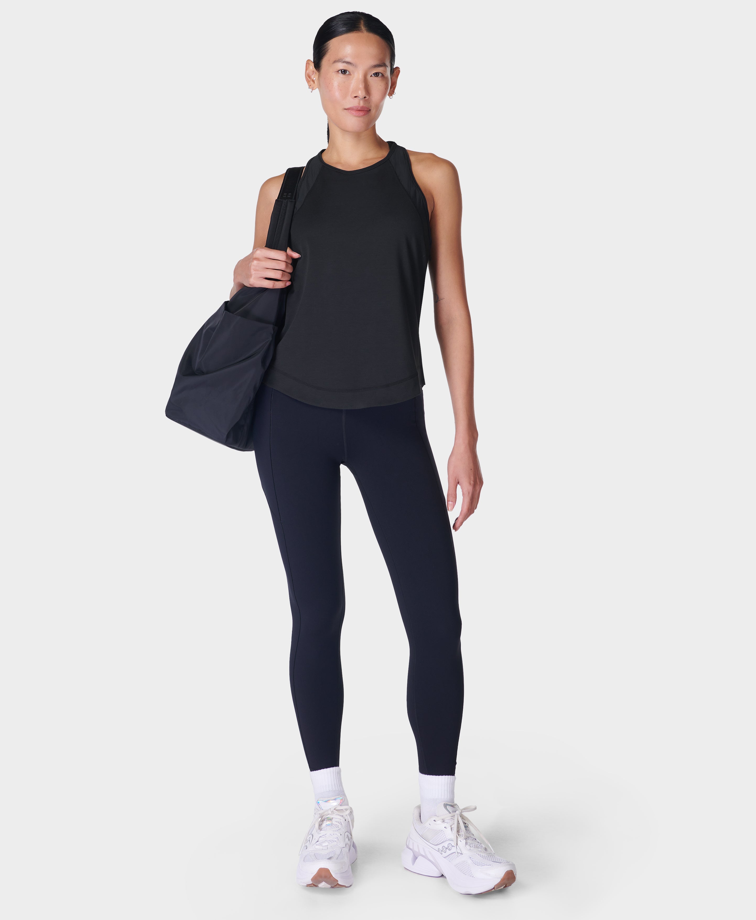 Breathe Easy Mesh Run Tank Top