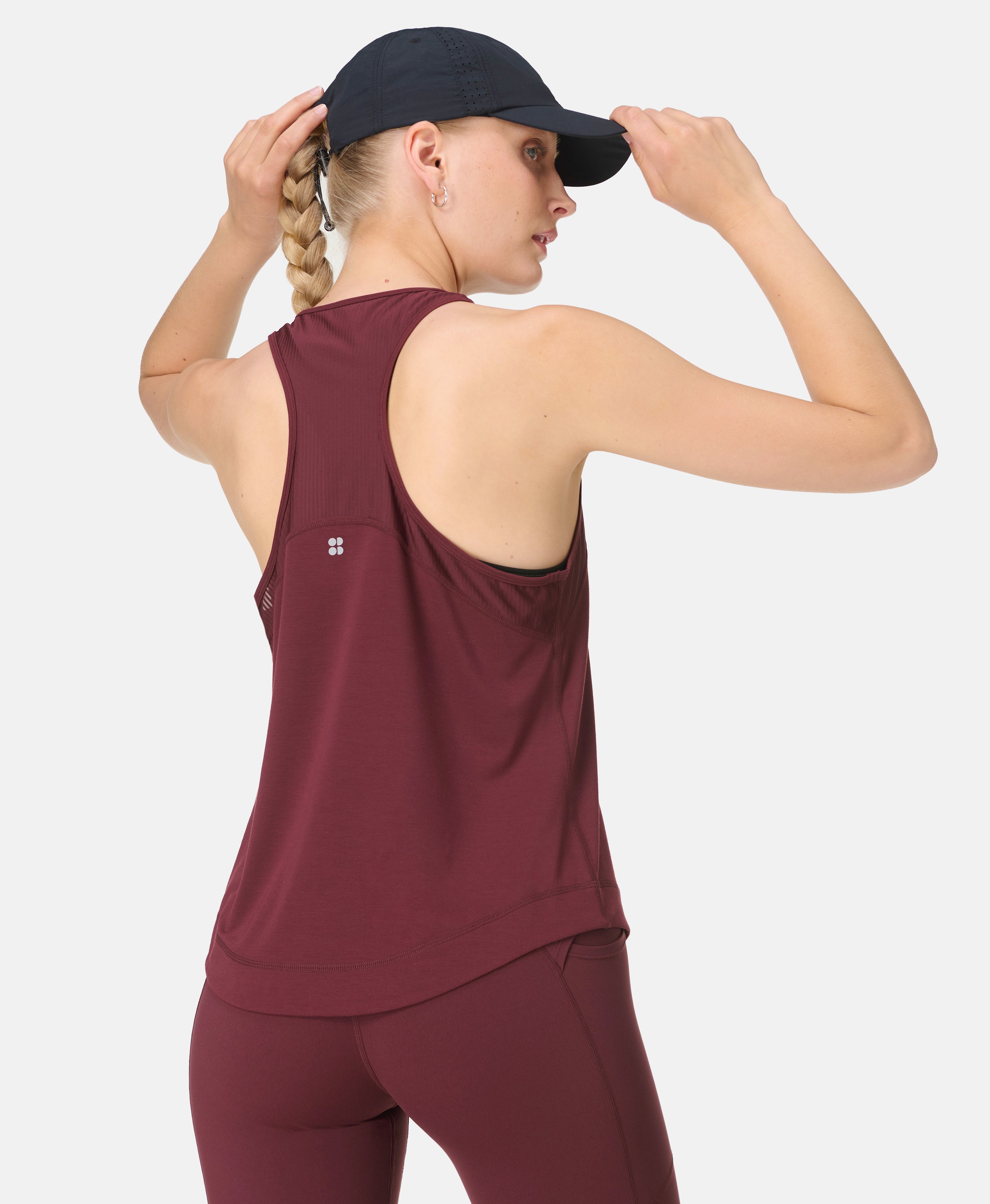 Breathe Easy Mesh Run Tank Top