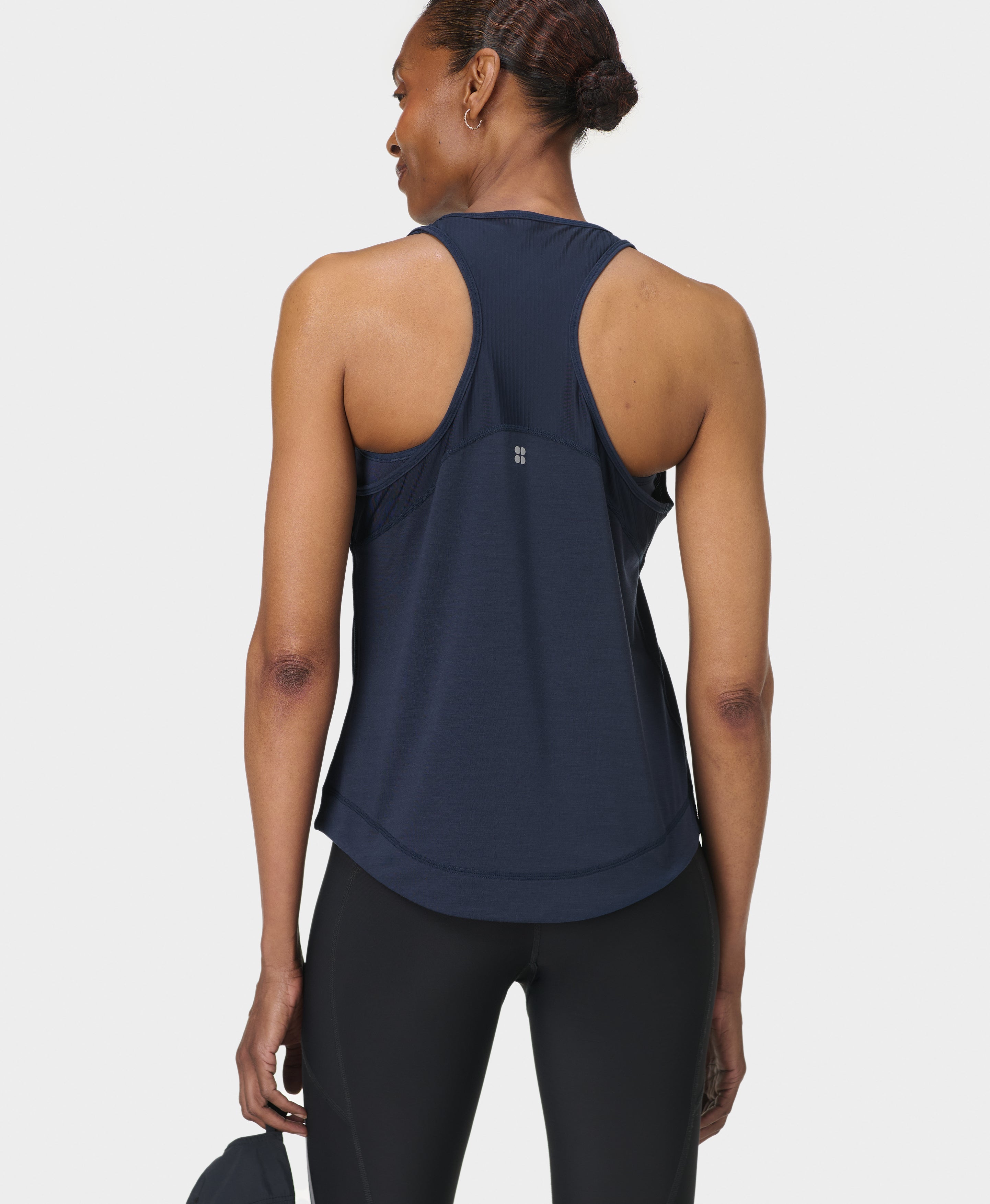 Breathe Easy Mesh Run Tank Top