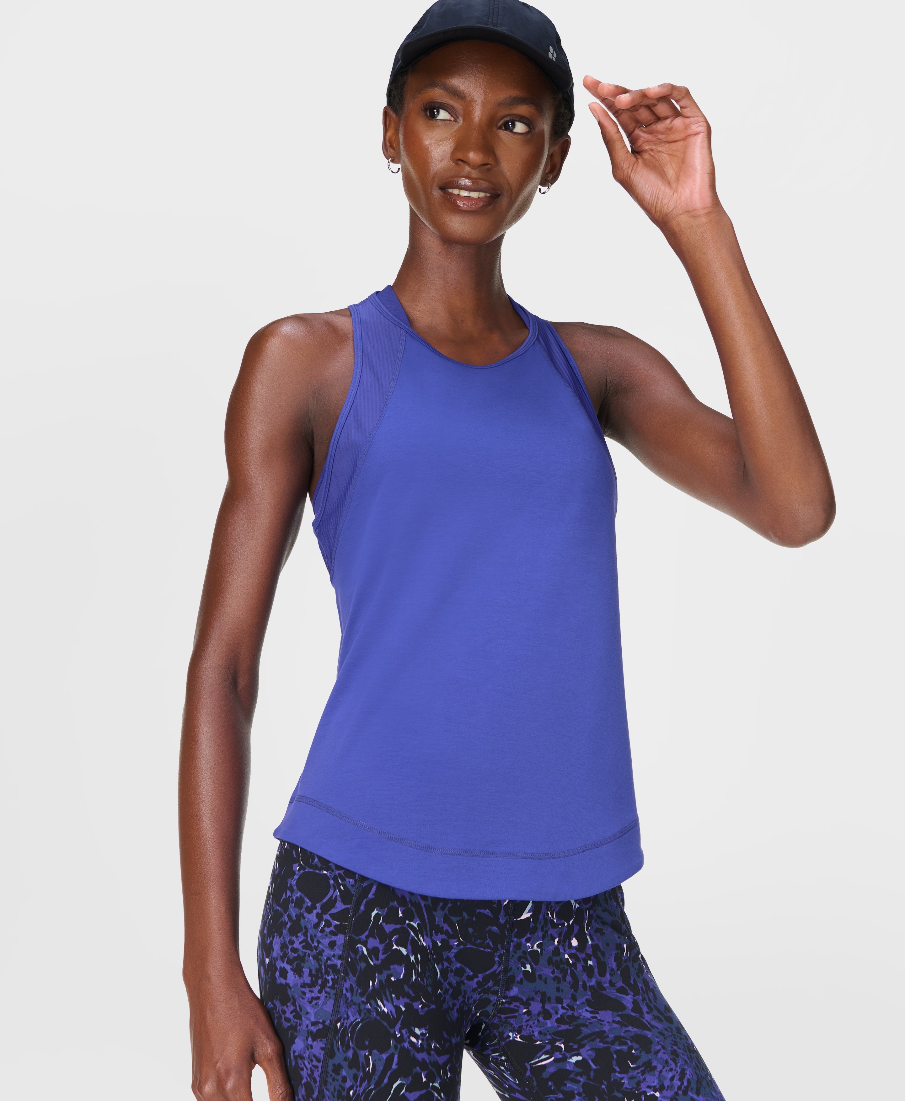 Breathe Easy Mesh Run Tank Top