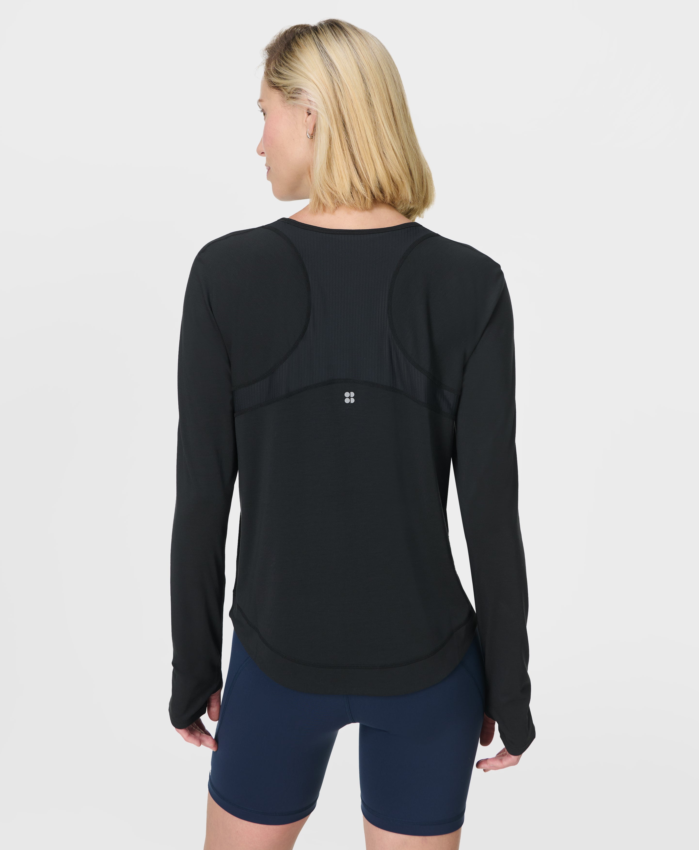 Breathe Easy Mesh Long Sleeve Top