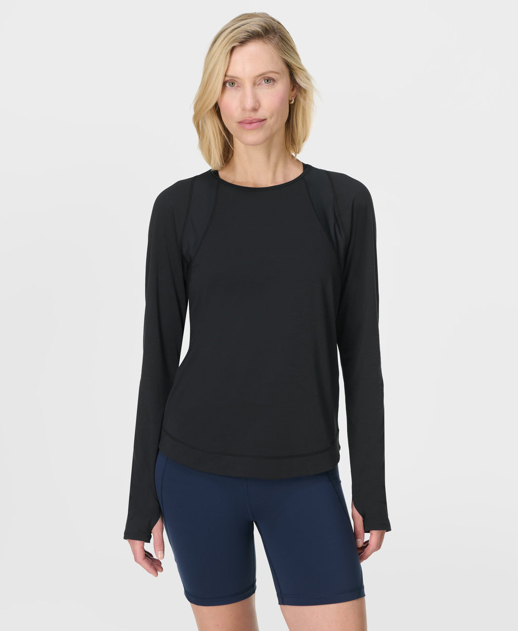 Breathe Easy Mesh Long Sleeve Top