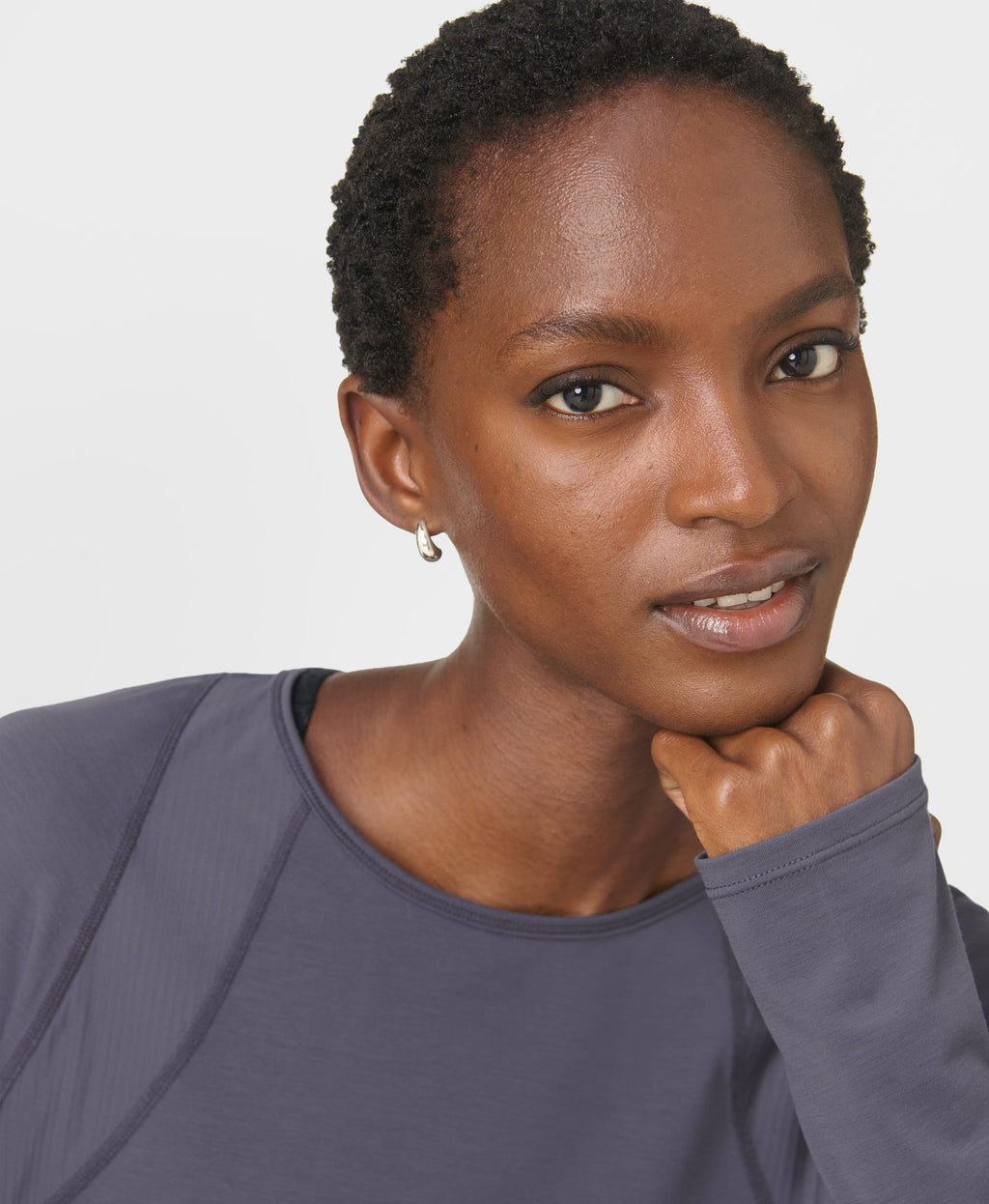 Breathe Easy Mesh Long Sleeve Top