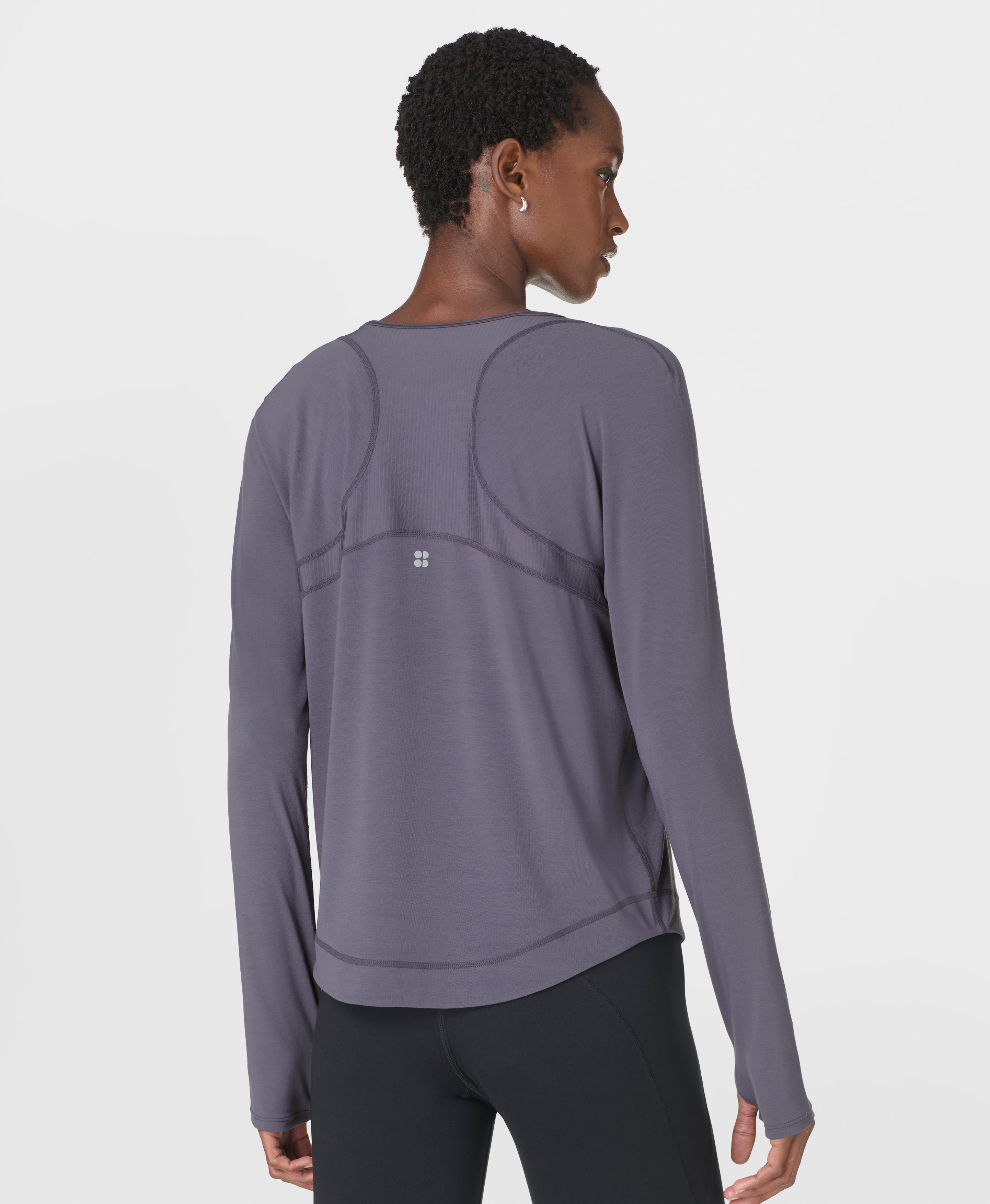 Breathe Easy Mesh Long Sleeve Top